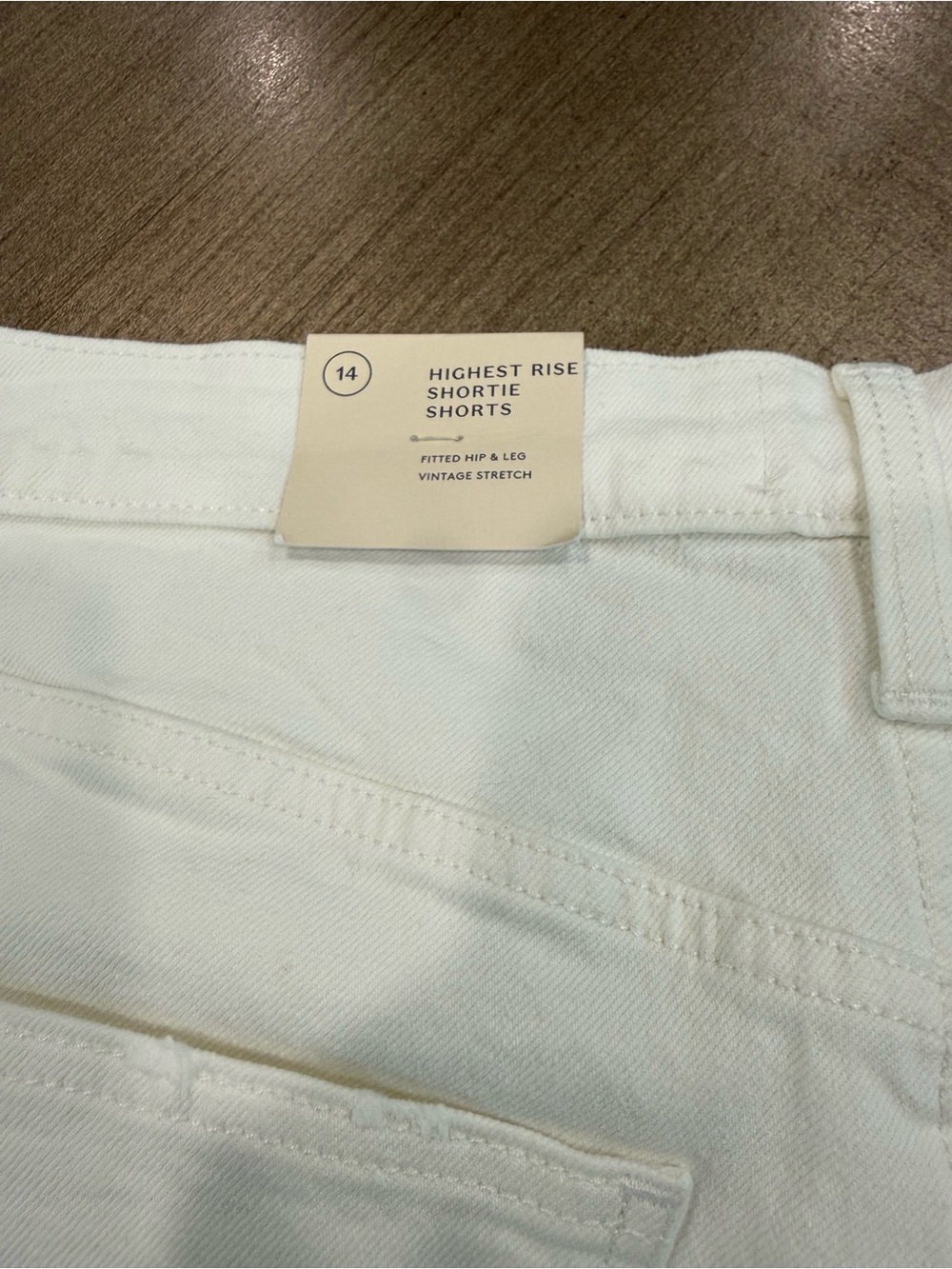 Universal Thread Highest Rise Shortie Shorts Size 14R Distressed Stretch NWT - Picture 6 of 8